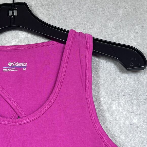 Columbia Dress Small Purple Pullover Stretch Sleeveless Performance Shelf Bra - Picture 3 of 12